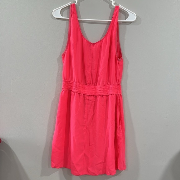 ARITZIA Wilfred hot pink mini casual pullover summer dress - Picture 4 of 5